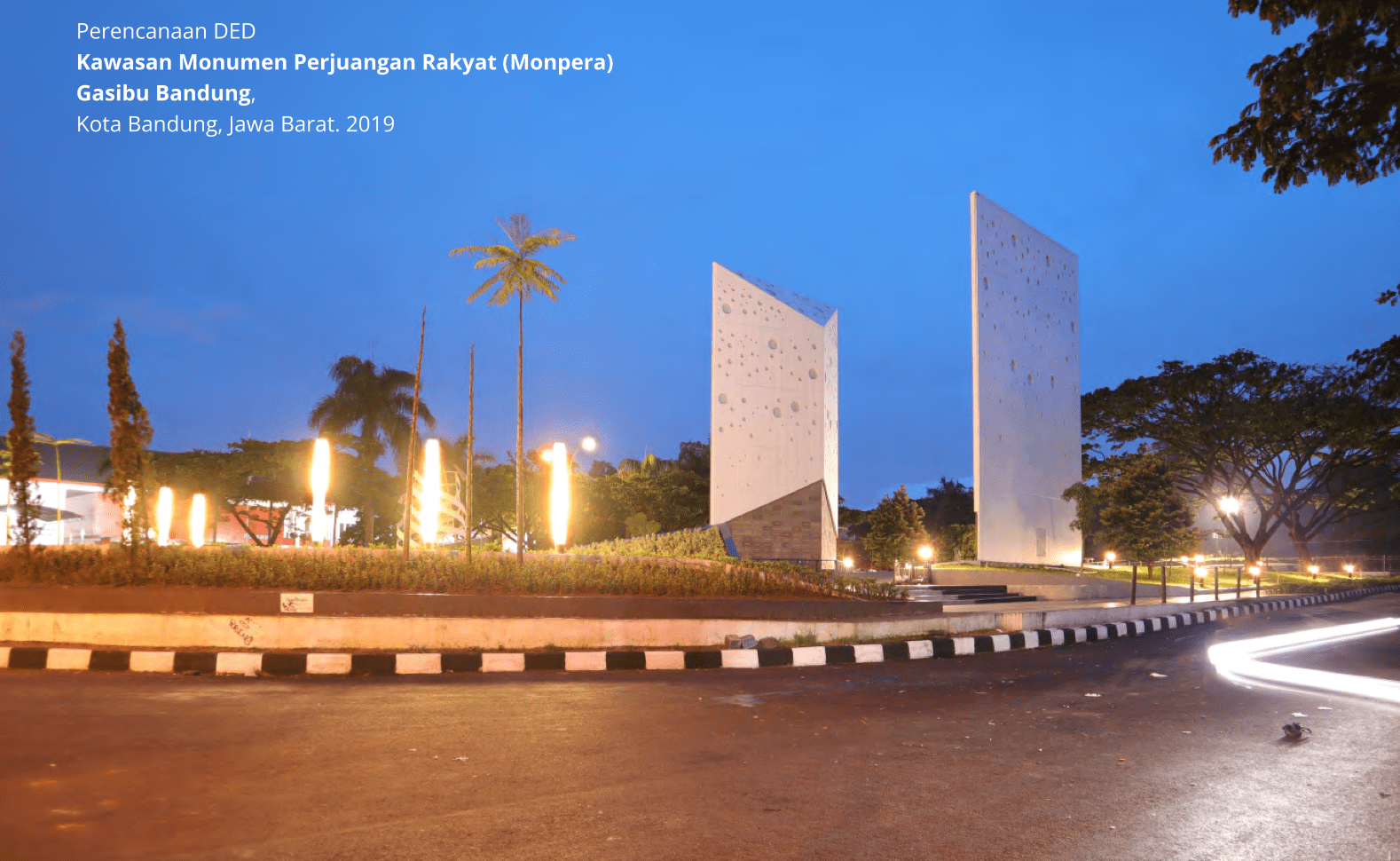 kawasan monumen perjuangan rakyat (monpera) gasibu bandung 2019